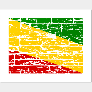 Rastafari Flag Posters and Art